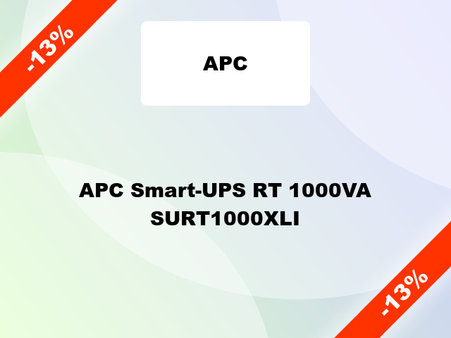 APC Smart-UPS RT 1000VA SURT1000XLI