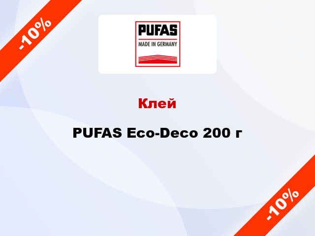Клей PUFAS Eco-Deco 200 г