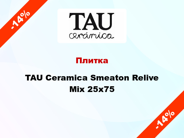 Плитка TAU Ceramica Smeaton Relive Mix 25x75
