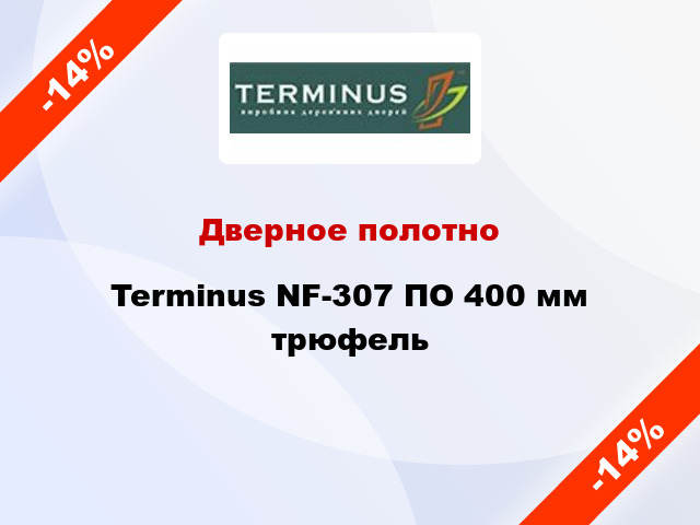 Дверное полотно Terminus NF-307 ПО 400 мм трюфель