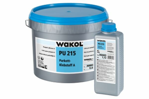 Паркетный клей Wakol PU 215 полиуретановый, 2-компонентный 13кг
